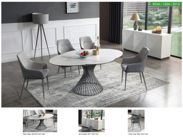 9034 Dining Ceramic Table Gallery 1