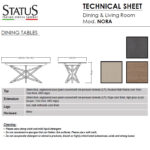 Nora Dining table Gallery 3