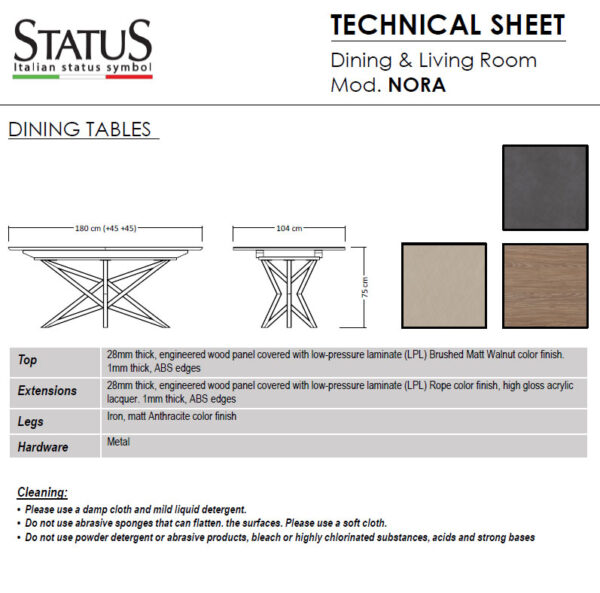 Nora Dining table Gallery 3