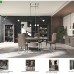 Platinum Slim Dining Table Gallery 1