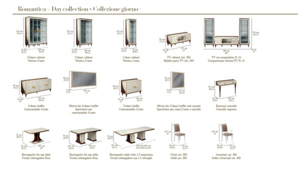 Romantica Dining table Gallery 2