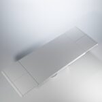 Wave Dining table w/ 2 Ext. Gallery 3