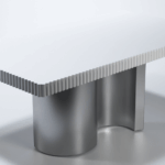 Wave Dining table w/ 2 Ext.