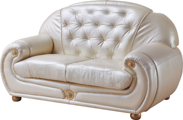 Giza Full Leather in Beige Gallery 3