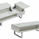 1388 Coffee Table w/ storage White