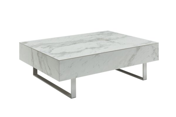 1497 White marble Coffee Table Gallery 2