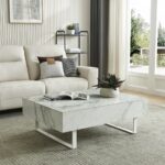 1497 White marble Coffee Table Gallery 1