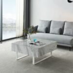 1498 White marble Coffee Table Gallery 1