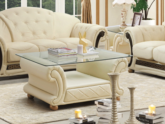 Apolo Ivory End Table Gallery 1