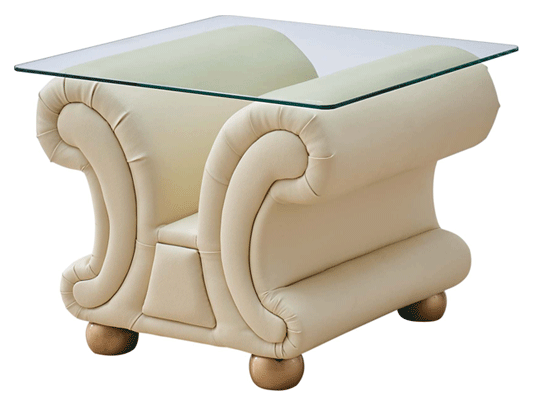 Apolo Ivory End Table