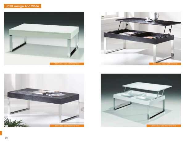 J030 White Coffee Table Gallery 2