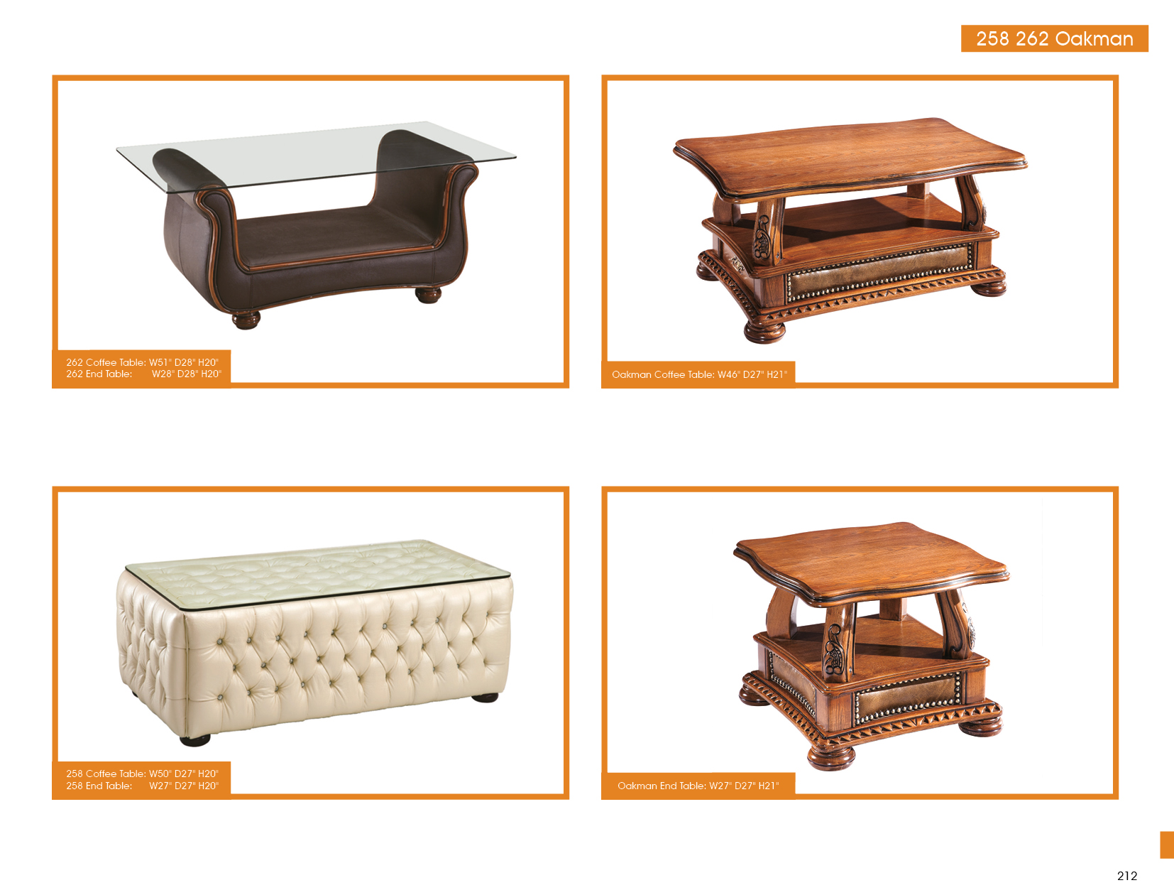 Oakman Coffee and End Tables Gallery 1