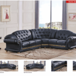 Apolo Sectional Black Gallery 1