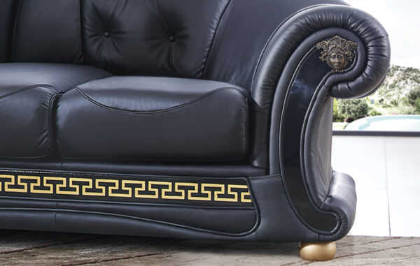 Apolo Sectional Black Gallery 2