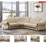 Apolo Sectional Ivory Gallery 1