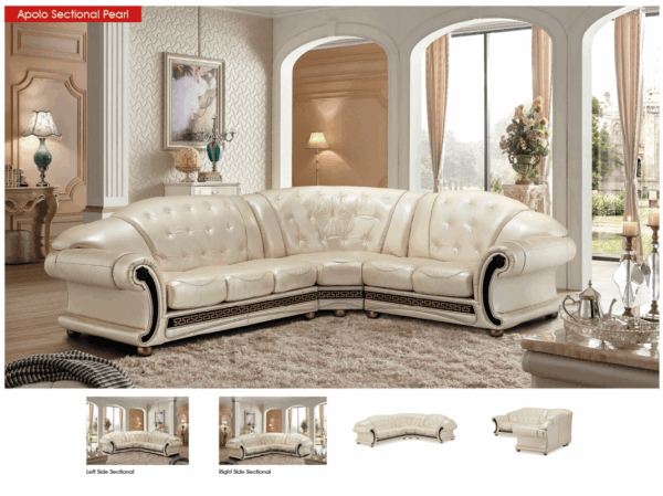 Apolo Sectional Pearl Gallery 1