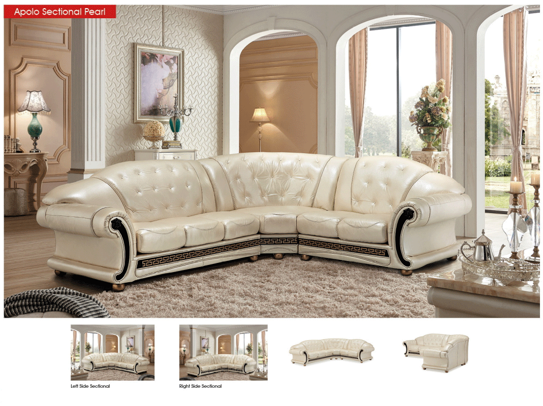 Apolo Sectional Pearl Gallery 1