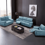 2934 Blue w/ electric recliners