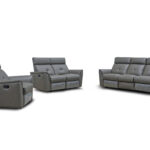 8501 Dark Grey w/Manual Recliner Gallery 3