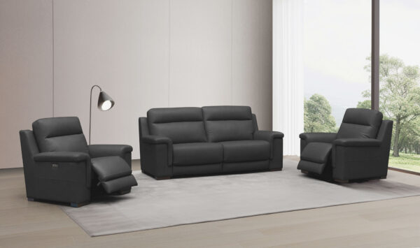 H0728-BLACK Power Recliner Set Gallery 1