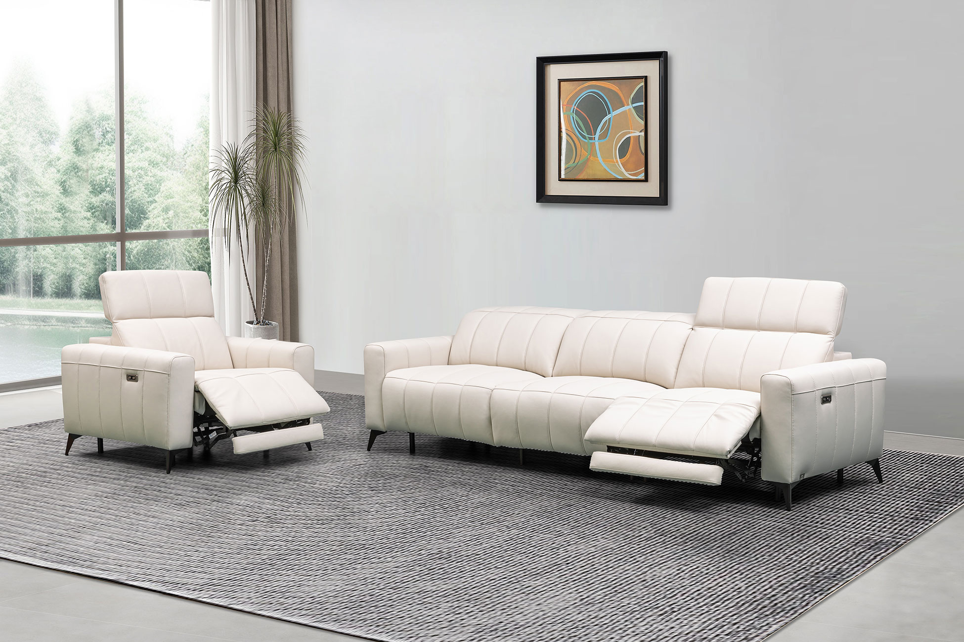 MS2060 Power Recliner Set Gallery 1