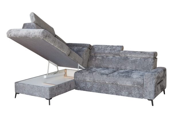 Daytona sectional w/ bed & Storage Gallery 2
