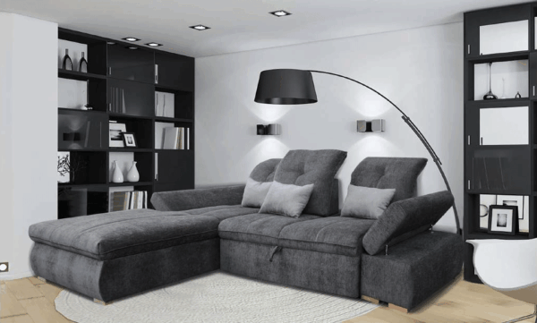 Estero Sectional Right with Bed and storage Gallery 2