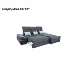 Estero Sectional Right with Bed and storage Gallery 3