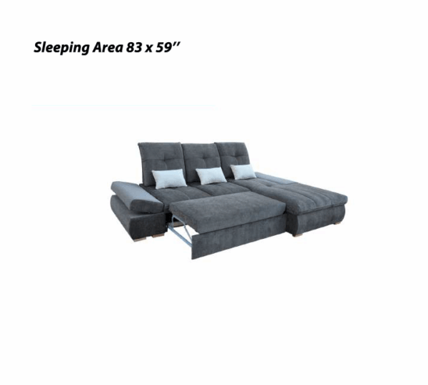 Estero Sectional Right with Bed and storage Gallery 3