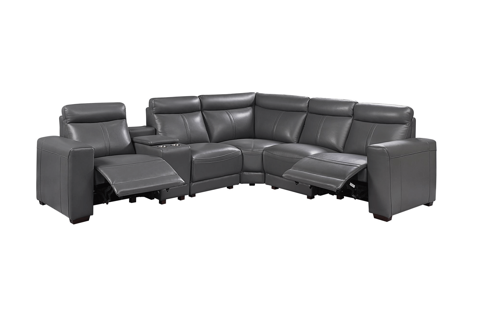2777 Sectional w/ recliners Gallery 1
