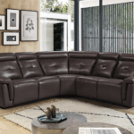 2937 Sectional w/ electric recliners