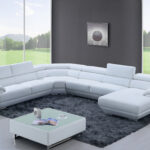 430 Sectional Pure White
