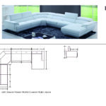 430 Sectional Pure White Gallery 2
