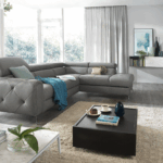 Camelia Sectional w/Bed and Storage