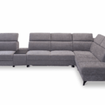 Lorens Sectional w/recliner, bed, bar Gallery 3