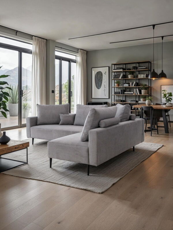 Redford Sectional Grey Gallery 2