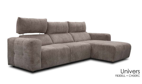 Univers Sectional w/bed, recliner and storage