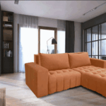 Neo sofa bed w/ storage Orange