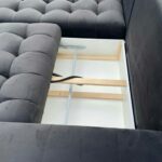 Neo sofa bed w/ storage Orange Gallery 3