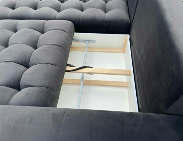 Neo sofa bed w/ storage Orange Gallery 3