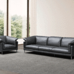 F011 Living Room Set Black