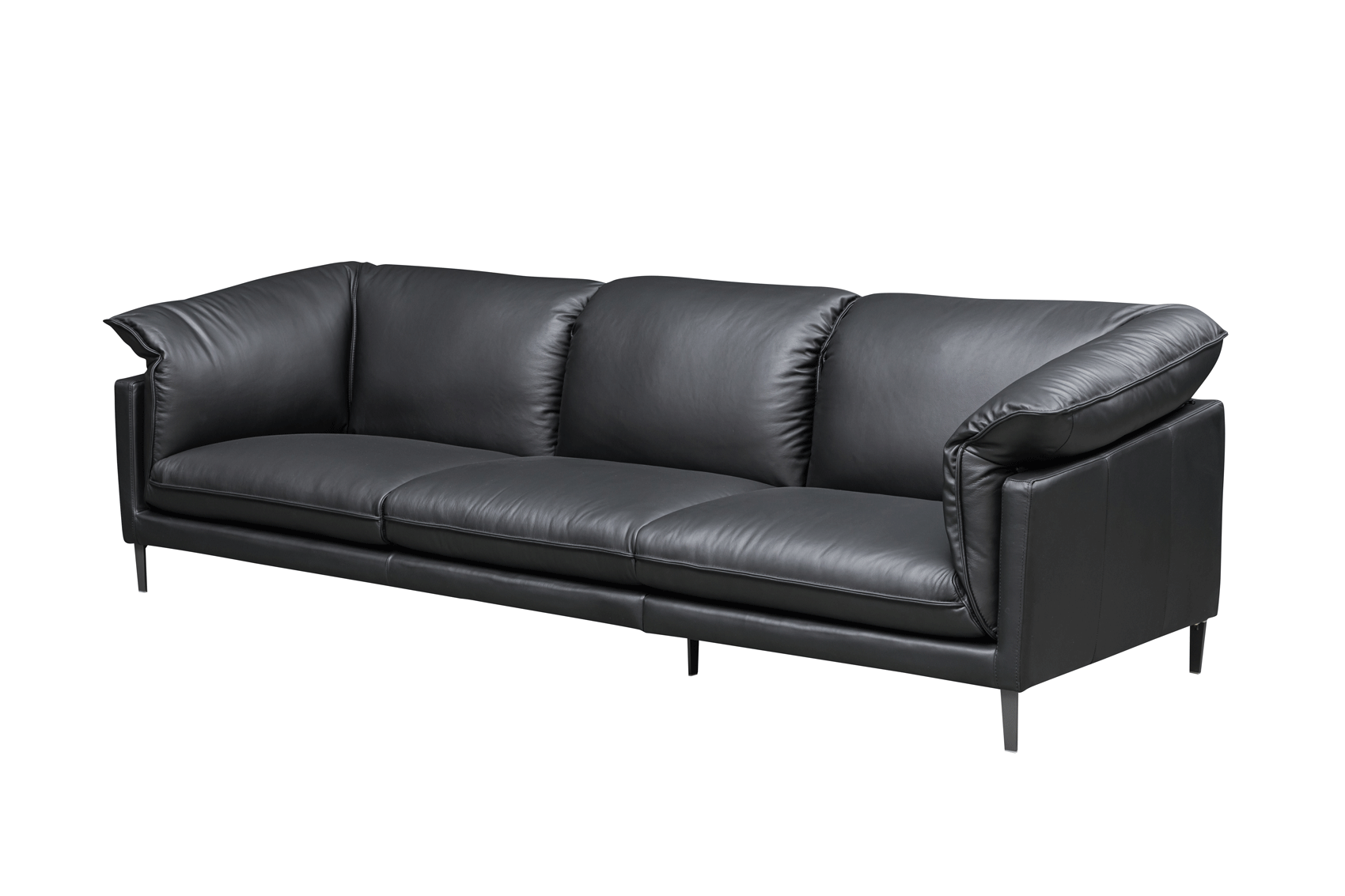 F011 Living Room Set Black Gallery 1