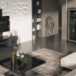 Krystal TV Cabinet + Wall Panel w/ Led light Gallery 2