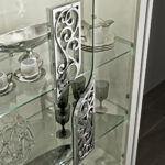 Roma 2-Door Curio White Gallery 1
